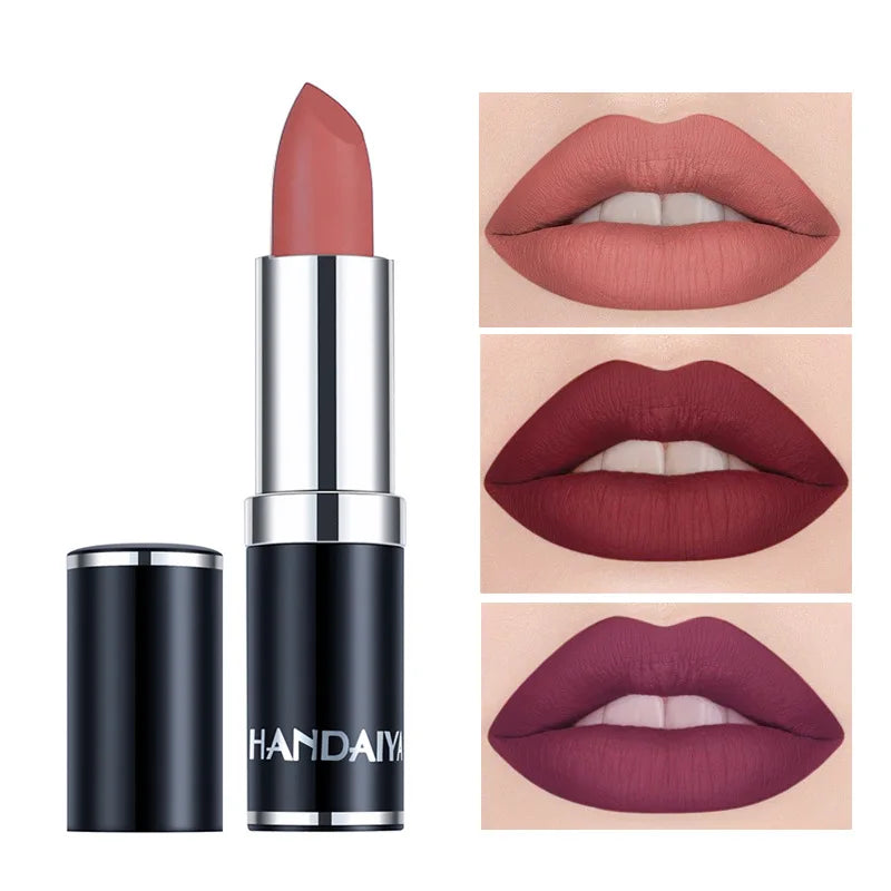 12-Color Matte Lipstick Set – Long-Lasting, High-Pigment Lip Colors for All-Day Glam