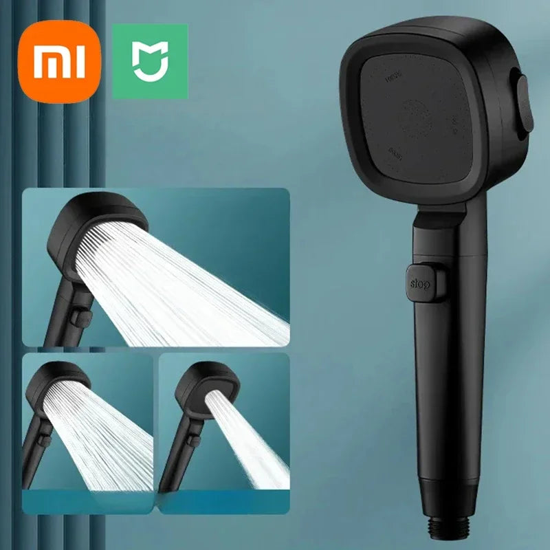 Xiaomi High Pressure Shower Head – 3 Modes Adjustable Filter for Smart Bathroom Experience - UltraChic