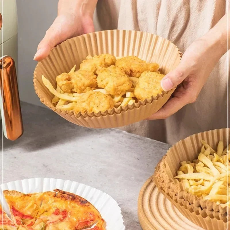 Globetrek° AirFryer Liner: Disposable Paper Liner for Air Fryer - UltraChic