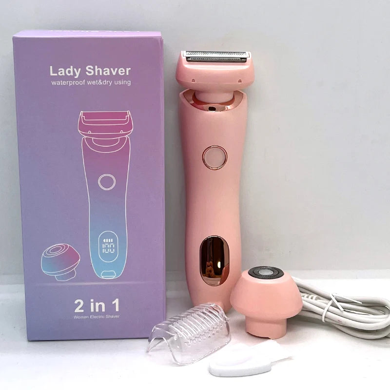 SmoothGlide Women’s Electric Razor Painless, Rechargeable Effortless Shaving Experience