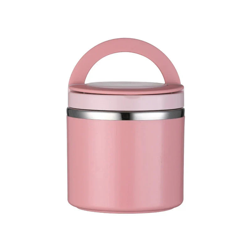 630/1000ML Stainless Steel Lunch Box Drinking Cup Food Thermal Jar Soup Insulated Thermos Container Portable Bento Lunchbox - UltraChic