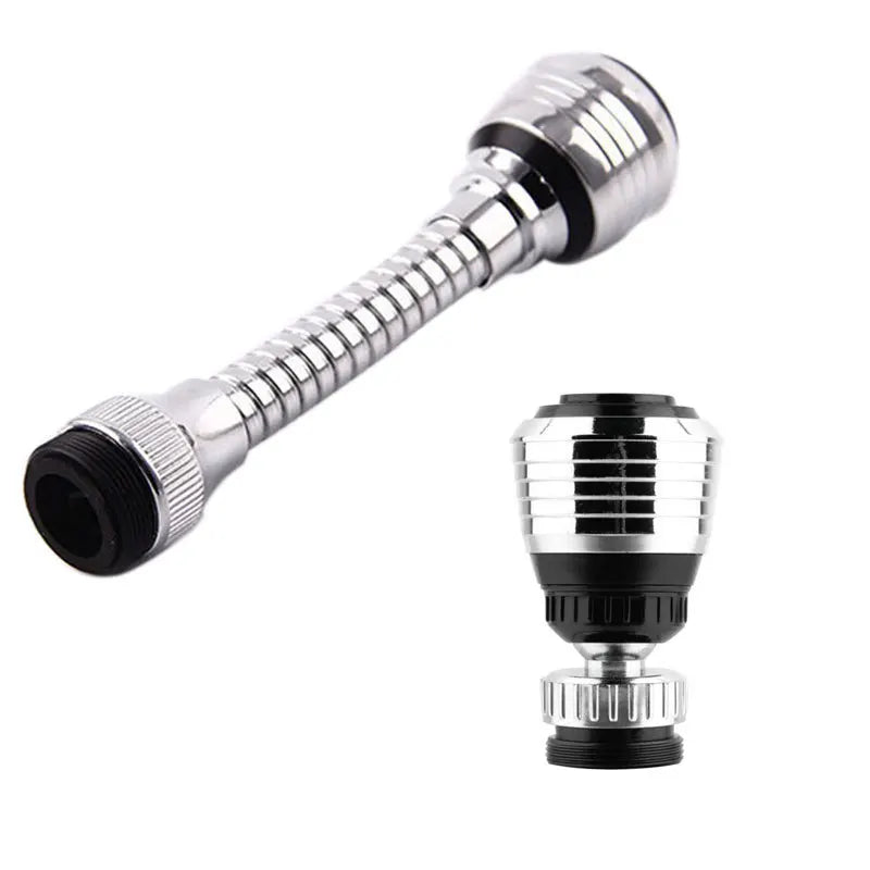 2 Mode Faucet Extender Nozzle Water Diffuser Tap Mixer Aerator Kitchen Attachment Adapter Frother Sprayer Saving Bubbler Filte - UltraChic