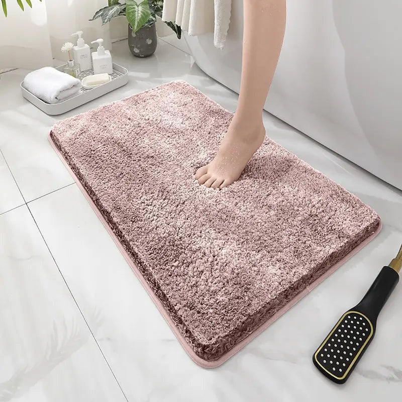Soft & Thick Anti-Slip Bathroom Floor Mat – Ultra Absorbent Water-Resistant Rug - UltraChic