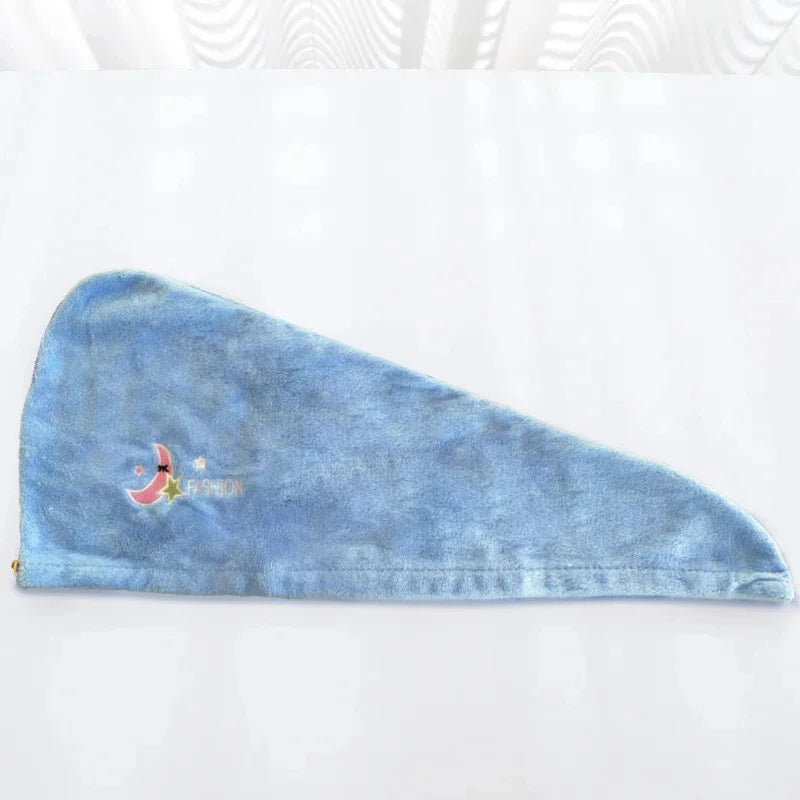 1PC Quick-Dry Hair Towel – Super Absorbent Soft Wrap for Women & Girls