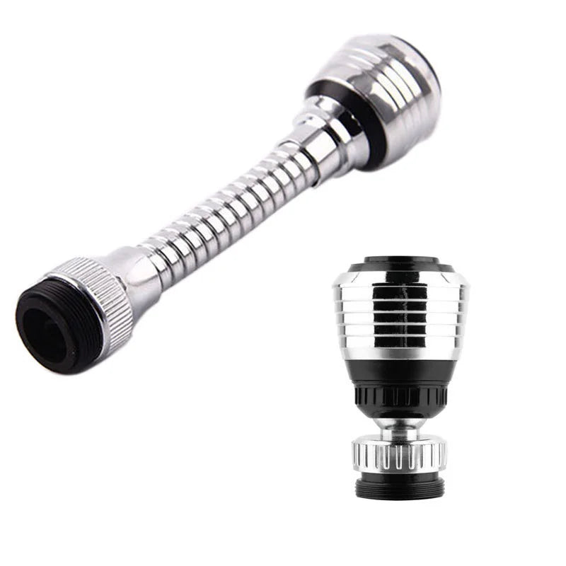 2 Mode Faucet Extender Nozzle Water Diffuser Tap Mixer Aerator Kitchen Attachment Adapter Frother Sprayer Saving Bubbler Filte - UltraChic