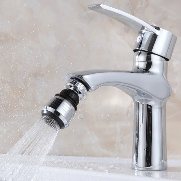 2 Mode Faucet Extender Nozzle Water Diffuser Tap Mixer Aerator Kitchen Attachment Adapter Frother Sprayer Saving Bubbler Filte - UltraChic
