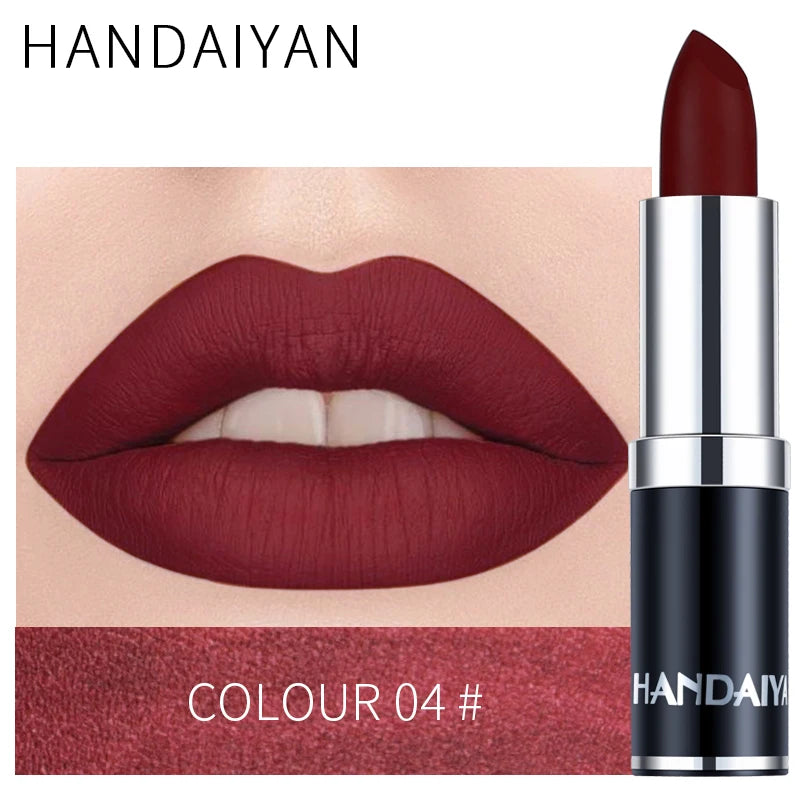 12-Color Matte Lipstick Set – Long-Lasting, High-Pigment Lip Colors for All-Day Glam