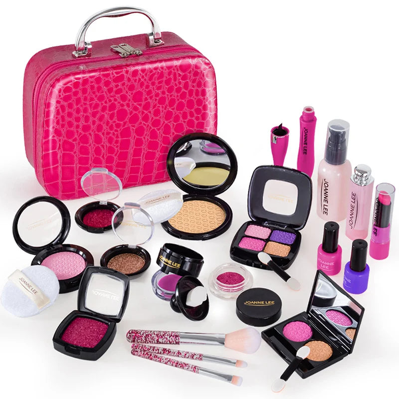 Make playtime magical with the Kids' Pretend Makeup Set – a fun and educational beauty toy for girls, perfect for creative role-play, birthday gifts, and hours of entertainment! - UltraChic