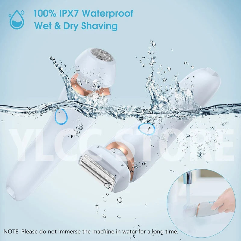 SmoothGlide Women’s Electric Razor Painless, Rechargeable Effortless Shaving Experience