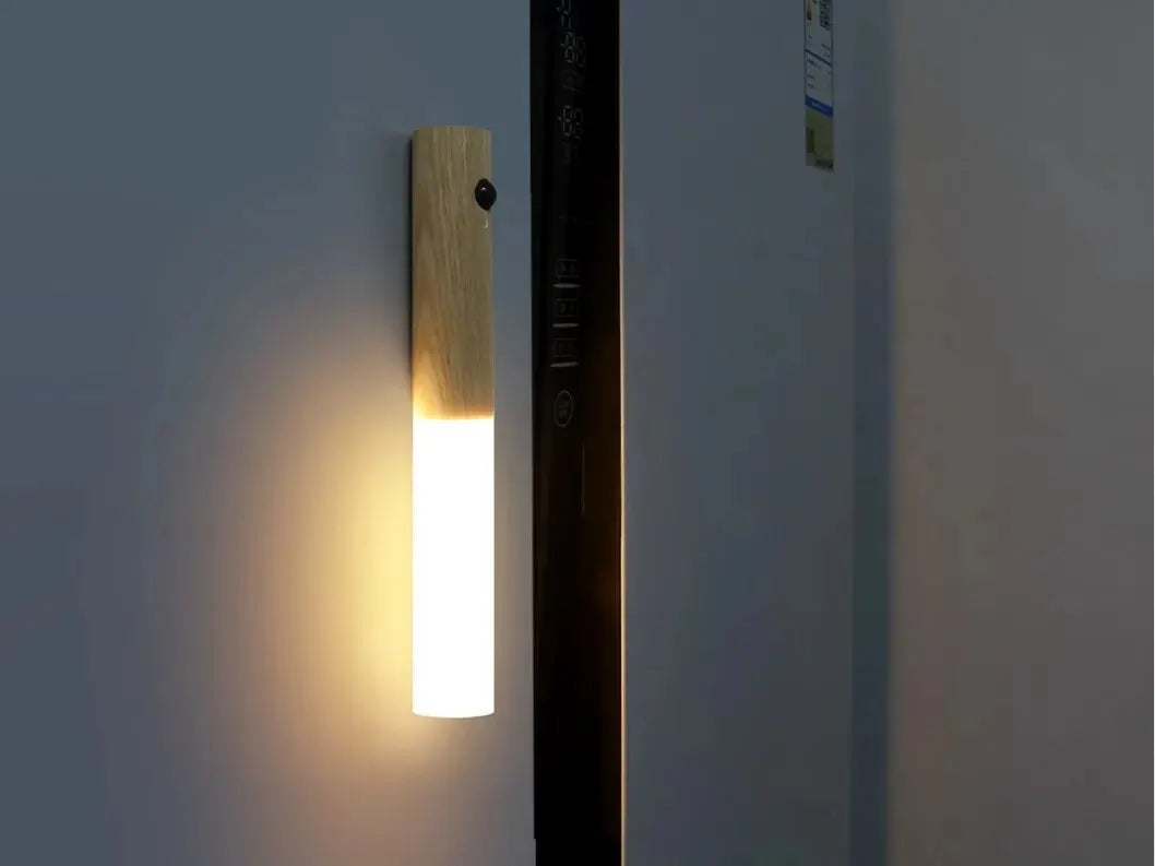 LED Night Light Magnetic Wall Lamp – Smart, Portable Lighting for Bedroom, Kitchen, Cabinet, and Staircase