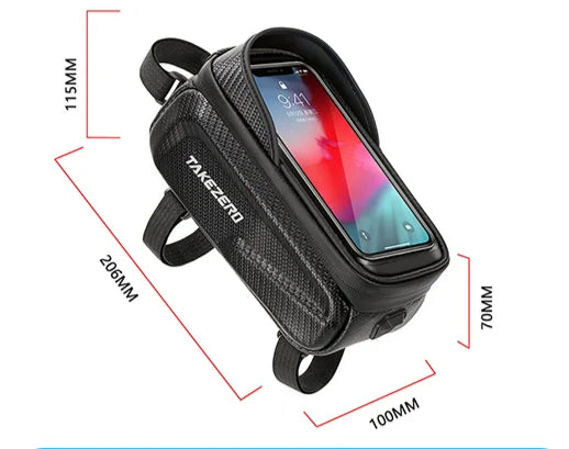 "Bike Waterproof Touch Screen Phone Case – Ultimate Protection & Easy Access for Riders!" 🚴♂️📱💦 - UltraChic
