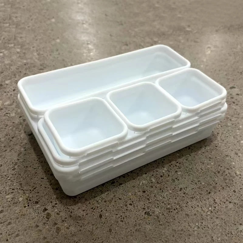 8-Piece Adjustable Drawer Organizer Set – Perfect for Cosmetics, Kitchen, Bathroom & Jewelry Storage - UltraChic