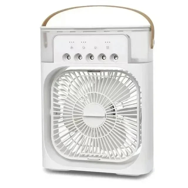 "3-in-1 Portable Humidifier Fan Mini Air Conditioner – Compact & Efficient Cooling Solution for Ultimate Comfort!"
