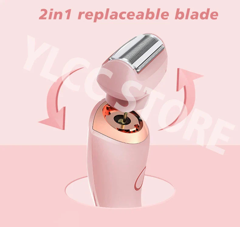 SmoothGlide Women’s Electric Razor Painless, Rechargeable Effortless Shaving Experience