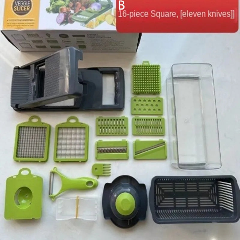 16-in-1 Multifunctional Vegetable Chopper - UltraChic
