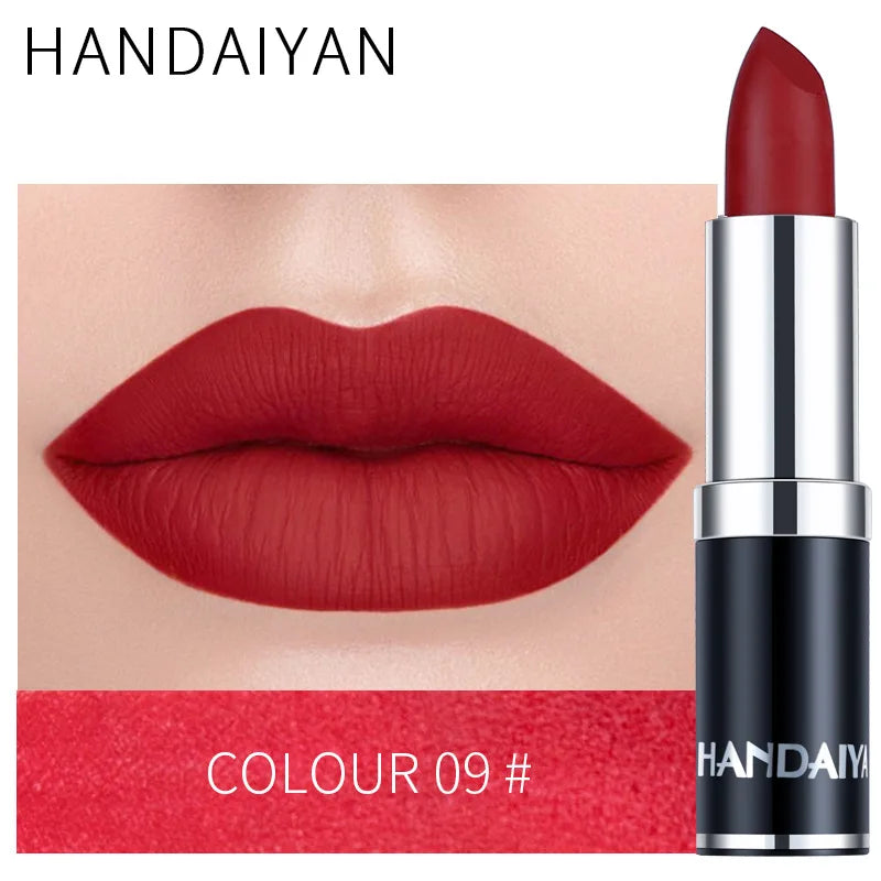 12-Color Matte Lipstick Set – Long-Lasting, High-Pigment Lip Colors for All-Day Glam