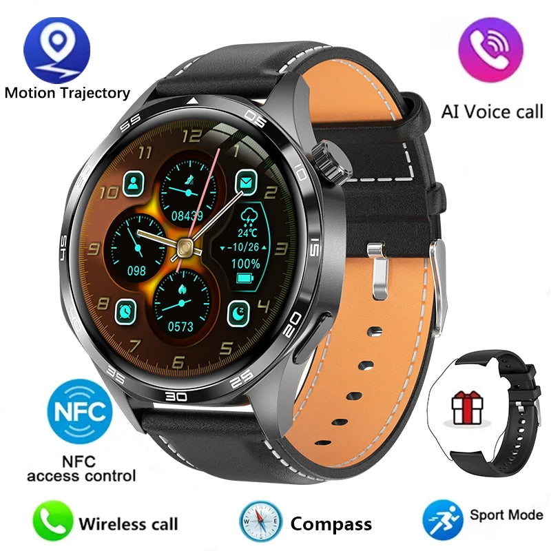 "Paearofero GT5 Pro Smartwatch with HD Display & AI Assist – Advanced Technology & Sleek Design!"