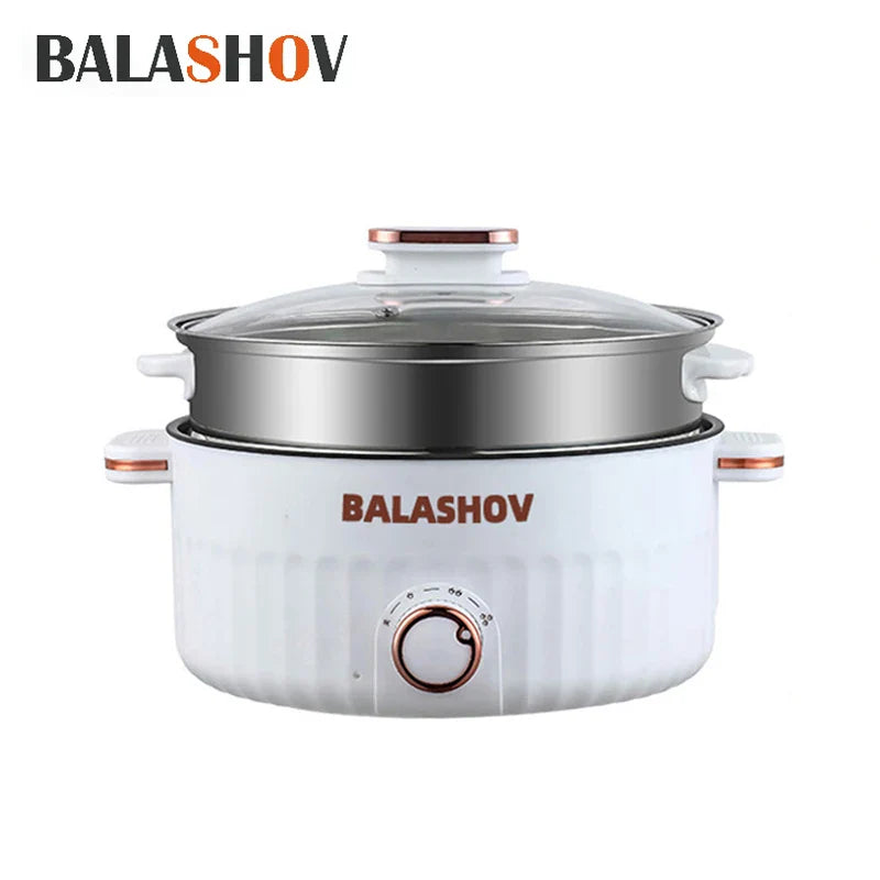 1.5L 3L Portable Electric Rice Cooker Multifunctional Pan Non-stick Cookware for Kitchen and Home Appliance 110V 220V EU/US Plug - UltraChic
