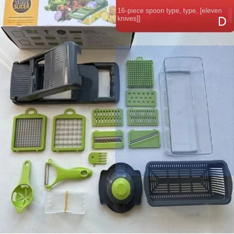 16-in-1 Multifunctional Vegetable Chopper - UltraChic
