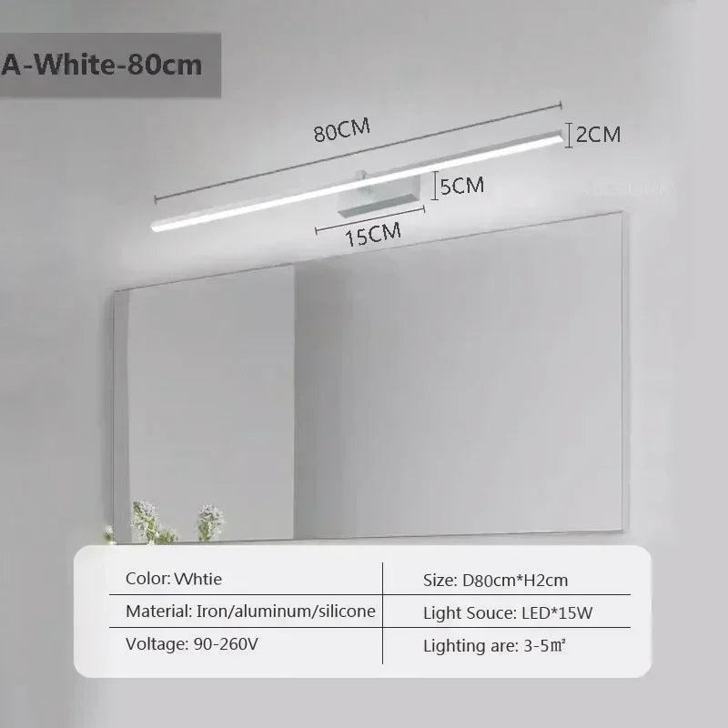 Modern LED Wall Lamp, Sleek Strip Light for Indoor Spaces - UltraChic