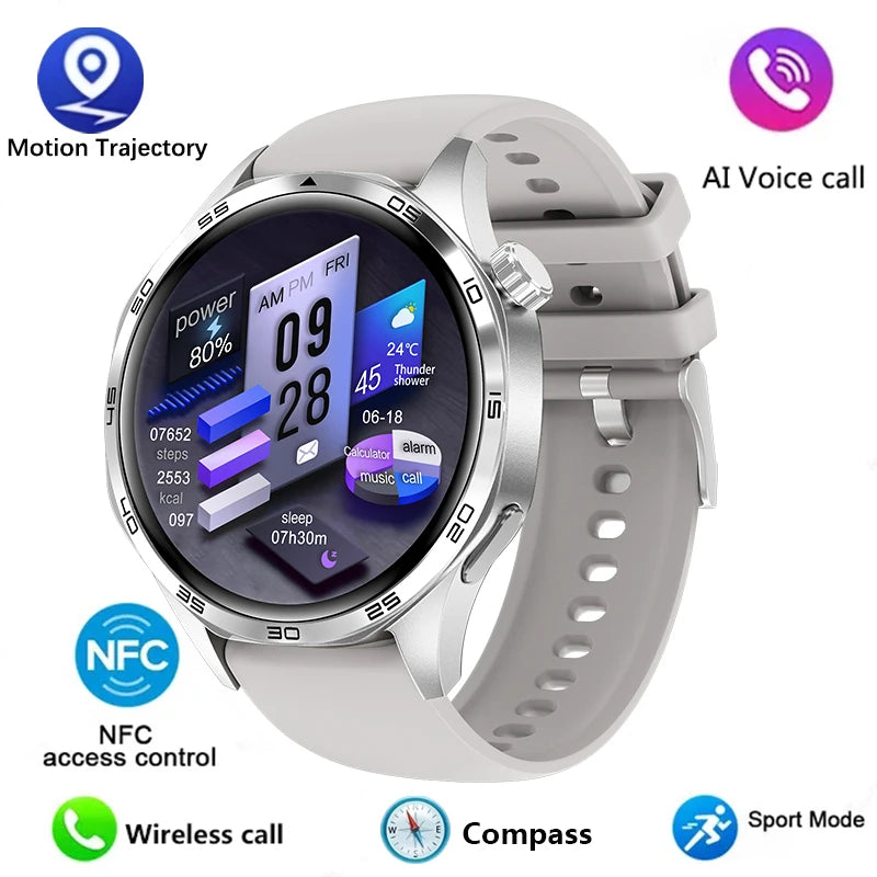 "Paearofero GT5 Pro Smartwatch with HD Display & AI Assist – Advanced Technology & Sleek Design!" - UltraChic