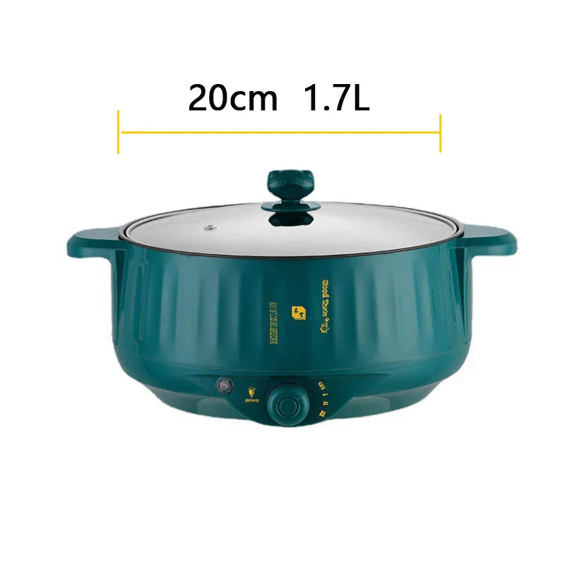 1.5L 3L Portable Electric Rice Cooker Multifunctional Pan Non-stick Cookware for Kitchen and Home Appliance 110V 220V EU/US Plug - UltraChic