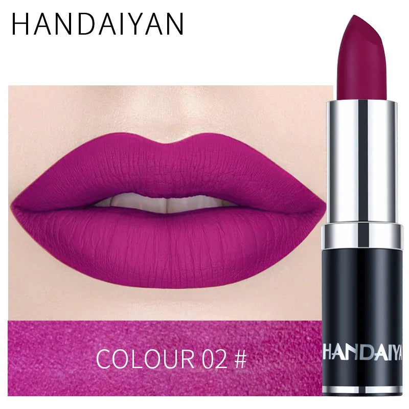12-Color Matte Lipstick Set – Long-Lasting, High-Pigment Lip Colors for All-Day Glam