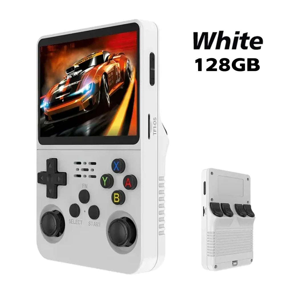 128GB R36S Retro Handheld Game Console – Linux OS, 3.5" IPS Screen, R35S Pro, Portable Gaming Device with 64GB Preloaded Games - UltraChic