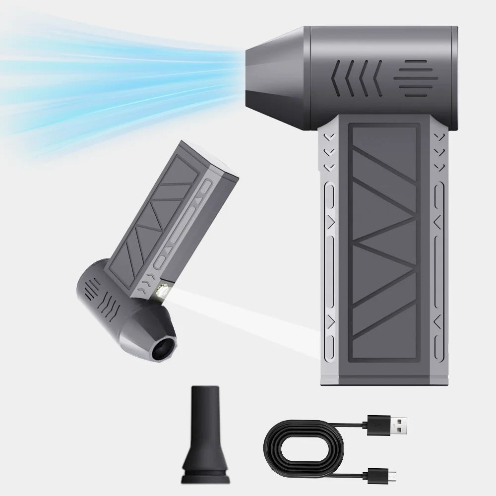 "Mini Turbo Jet Fan – Powerful, Compact & High-Speed Cooling!" 💨⚡ - UltraChic