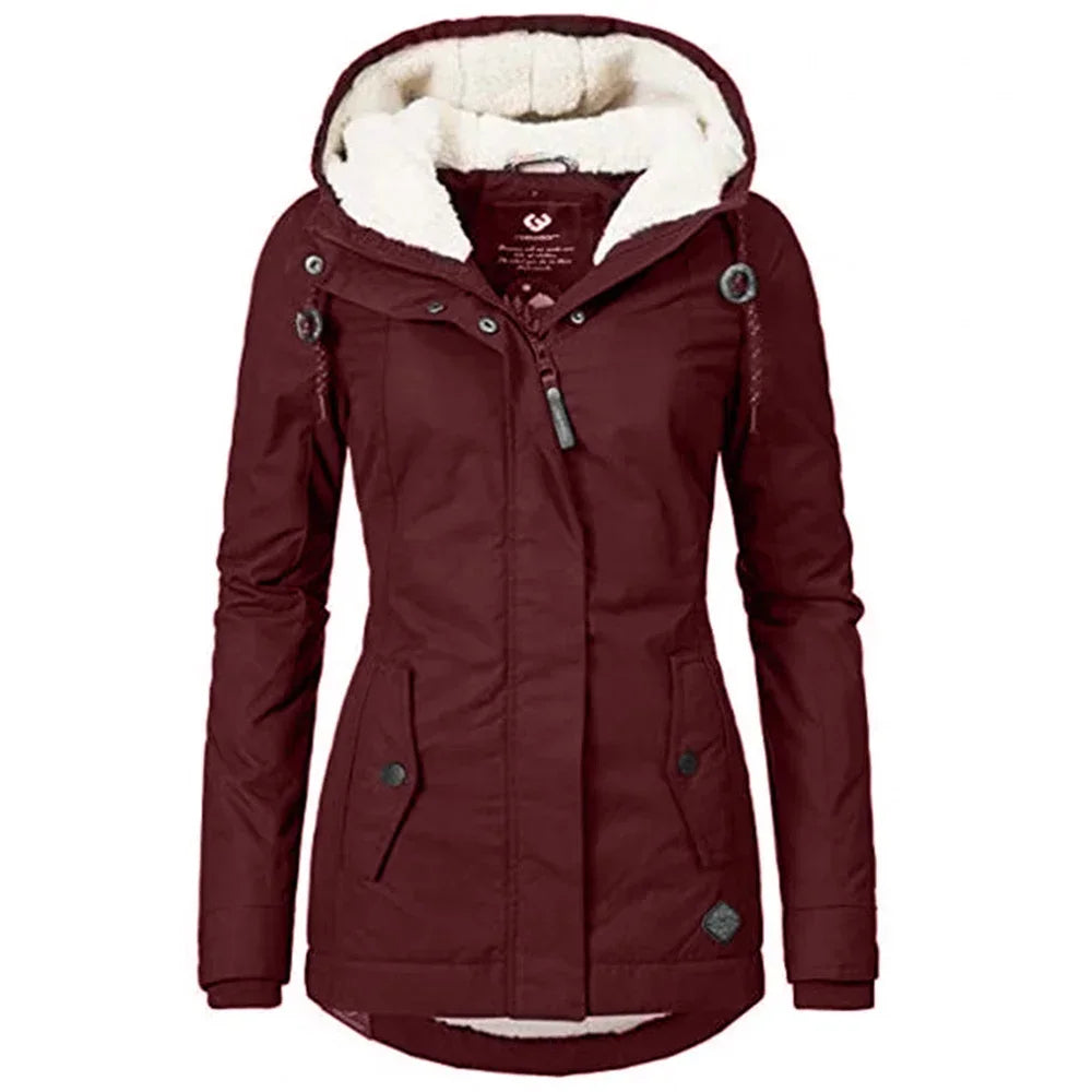 Gilda™ Waterproof Winter Coat – Stay Warm & Dry in Style - UltraChic