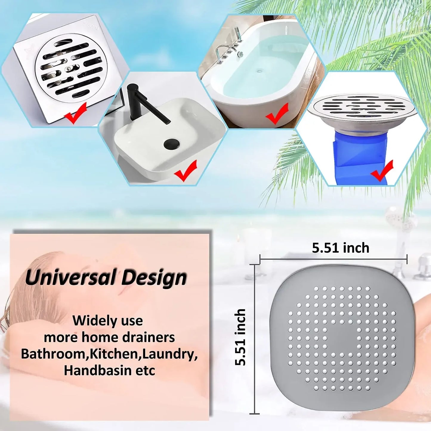Durable Silicone Plug Stopper – Leak-Proof Seal for Sinks, Tubs & Drains!