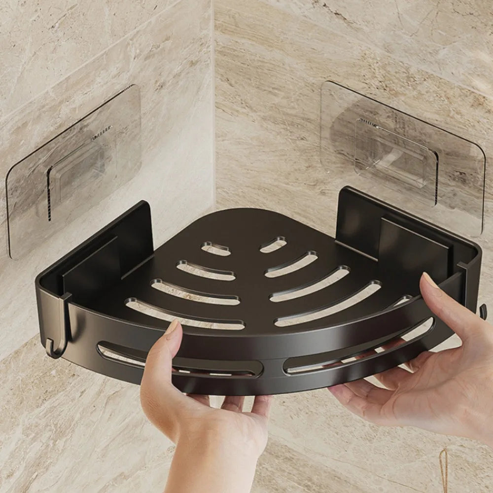3/2/1 PCS No Punching Required Bathroom Shampoo Holder – Wall-Mounted Storage Organizer - UltraChic