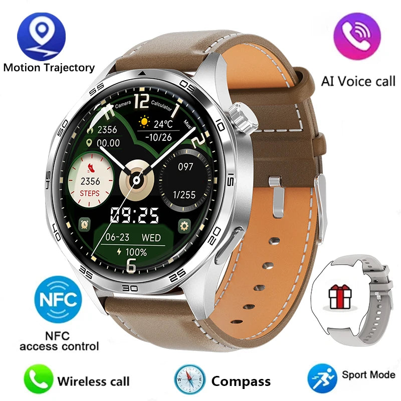 "Paearofero GT5 Pro Smartwatch with HD Display & AI Assist – Advanced Technology & Sleek Design!"