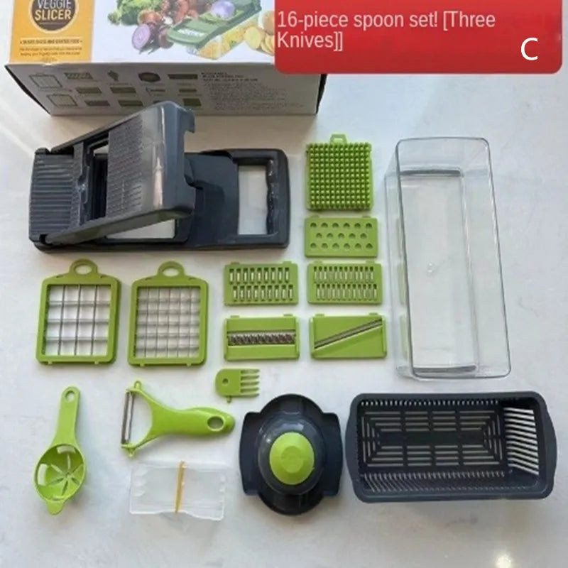 16-in-1 Multifunctional Vegetable Chopper - UltraChic