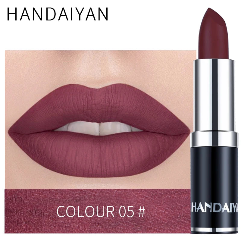 12-Color Matte Lipstick Set – Long-Lasting, High-Pigment Lip Colors for All-Day Glam