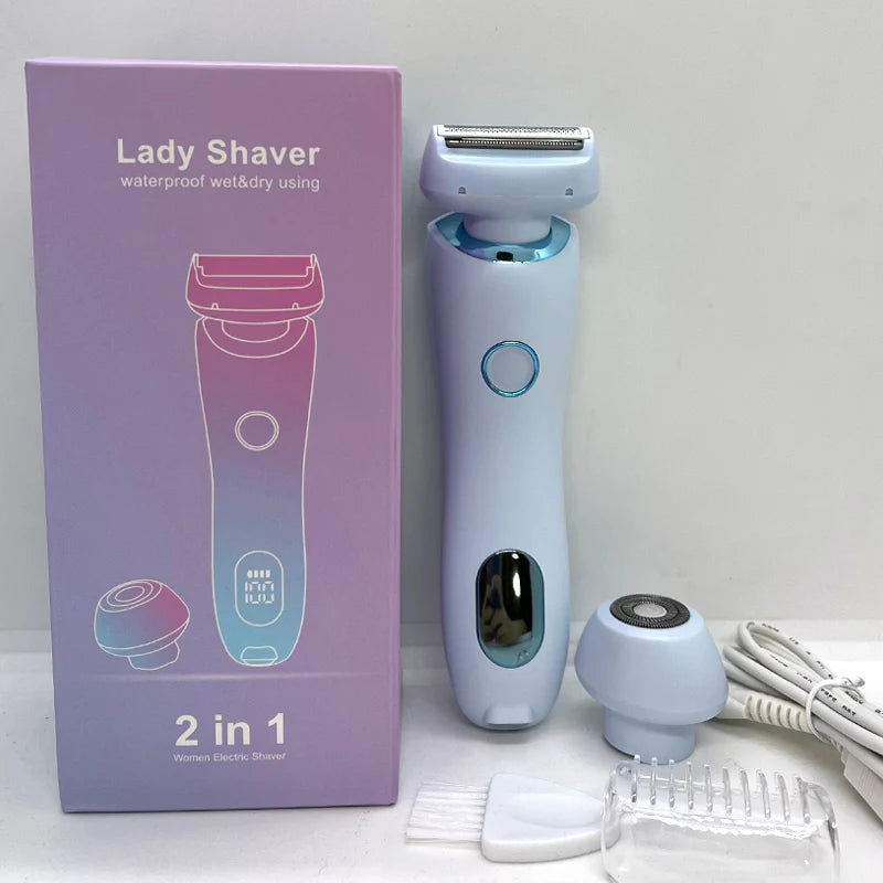 SmoothGlide Women’s Electric Razor Painless, Rechargeable Effortless Shaving Experience