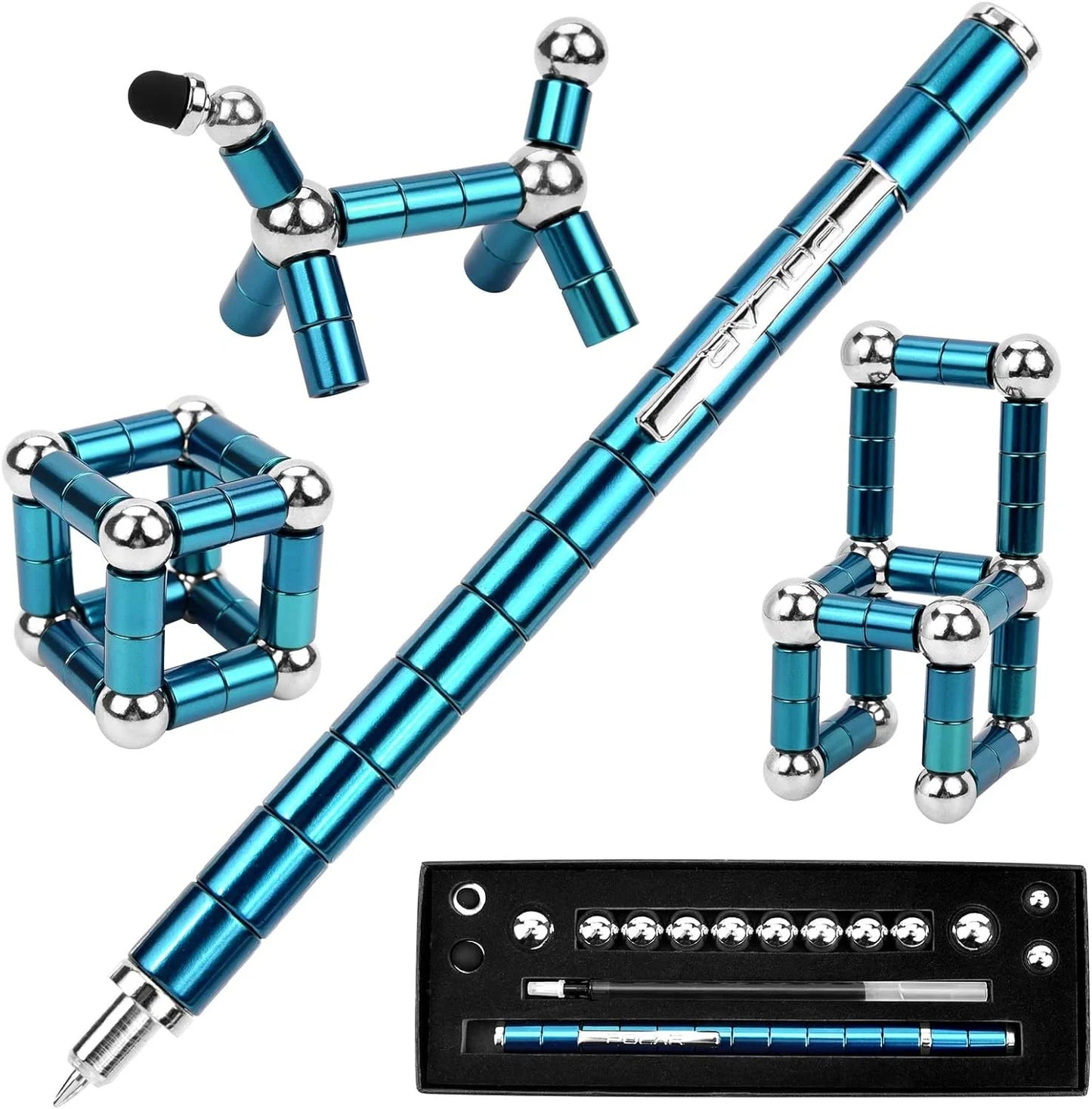 "Decompression Magnetic Pen – Multifunctional Fidget Tool for Stress Relief & Fun! Perfect Gift for Friends