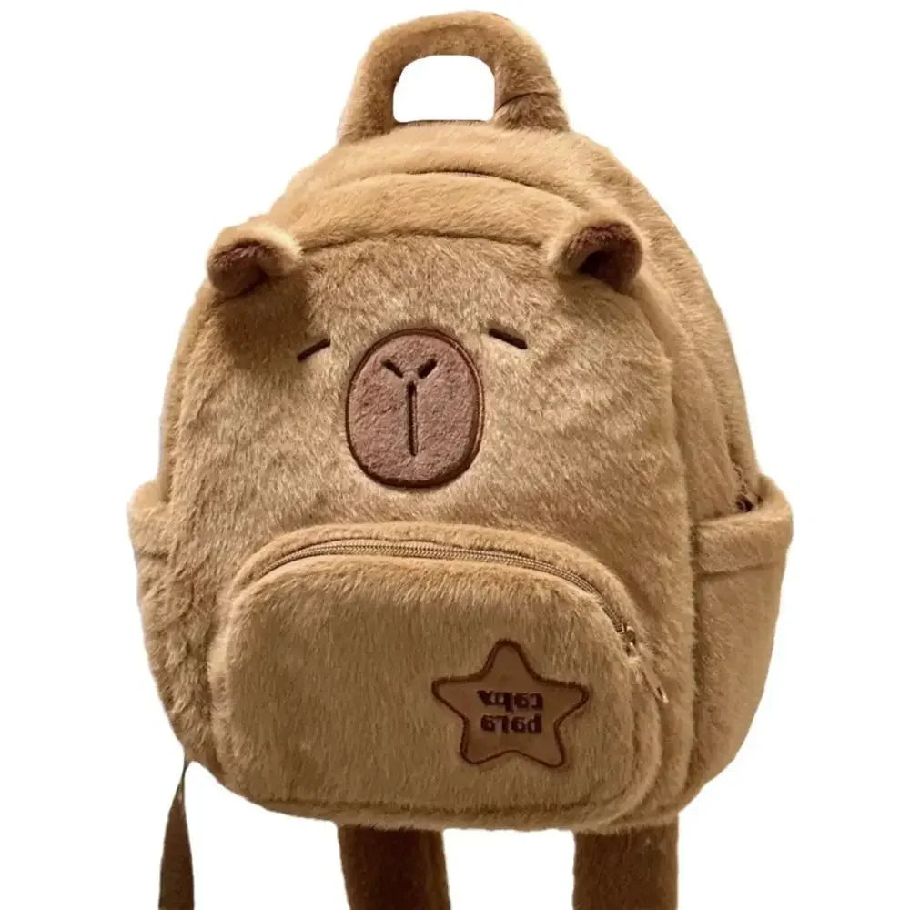 Funny Capybara Plush Backpack – Cute and Soft Stuffed Animal Backpack for Kids and Adults - UltraChic