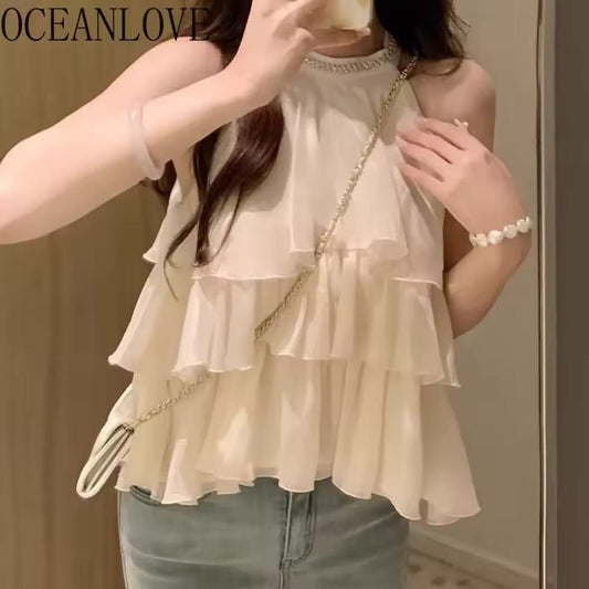 Prive Ruffle Blouse – Drama in Every Detail
