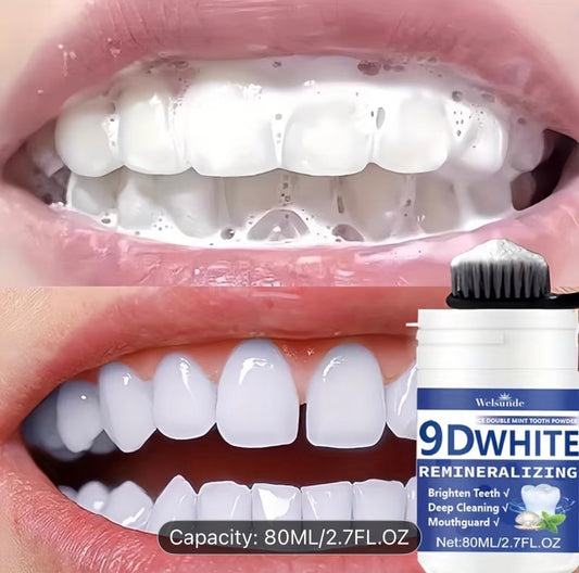 9D White Tooth Powder – Brighten Your Smile & Freshen Your Breath