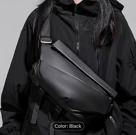 Stylish PU Crossbody Bag – Large Capacity, Magnetic Snap, Adjustable Shoulder Strap, Multiple Compartments for Daily Commuting & Outdoor Use