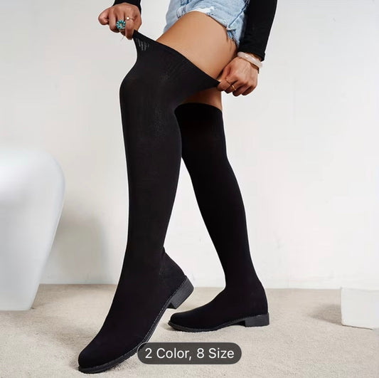 Women’s Over-The-Knee Sock Boots: Style, Comfort & Everyday Elegance