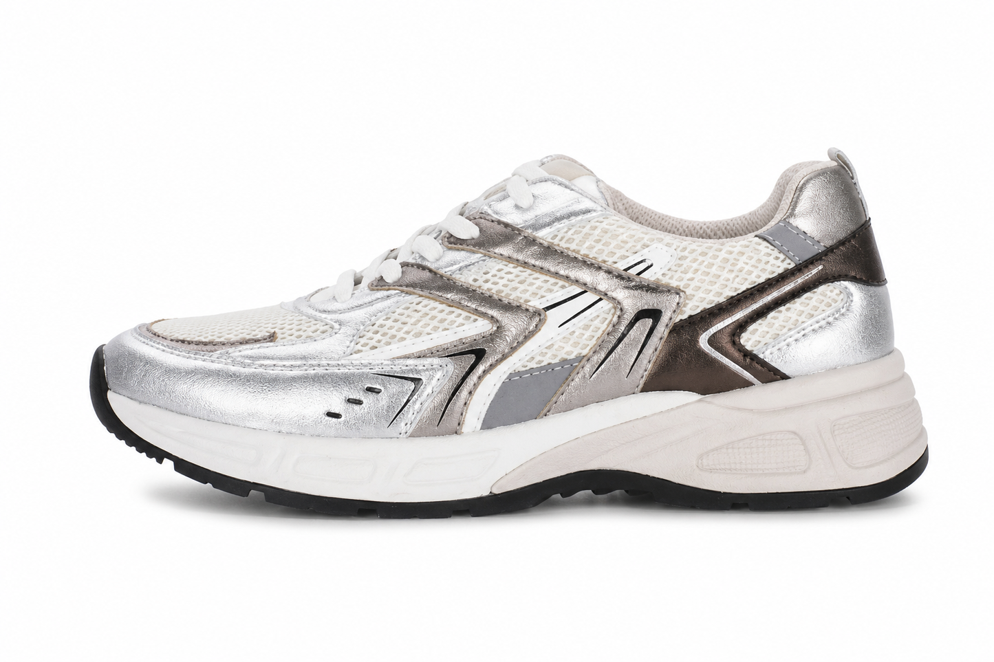 Gabor Panna Puder Chunky Sneakers Breathable Mesh Cushion Support Effortless Elegant Look Spring Summer Women - UltraChic
