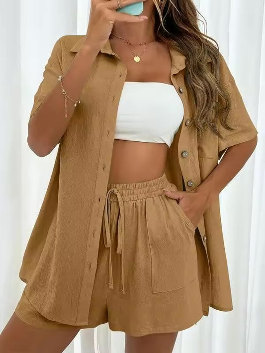 Women’s 2-Piece Summer Set – Effortless Elegance, Bold Simplicity | 2025 Fashion Must-Have