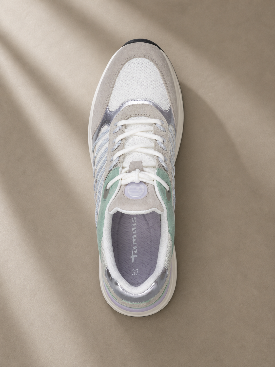 Sneakers Tamaris Offwhite Breathable Comfort Clean Stylish Look All Season Women - UltraChic