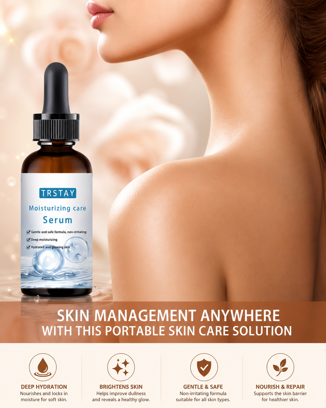 Hydrating Facial Repair Serum for Smooth & Clear Skin - UltraChic