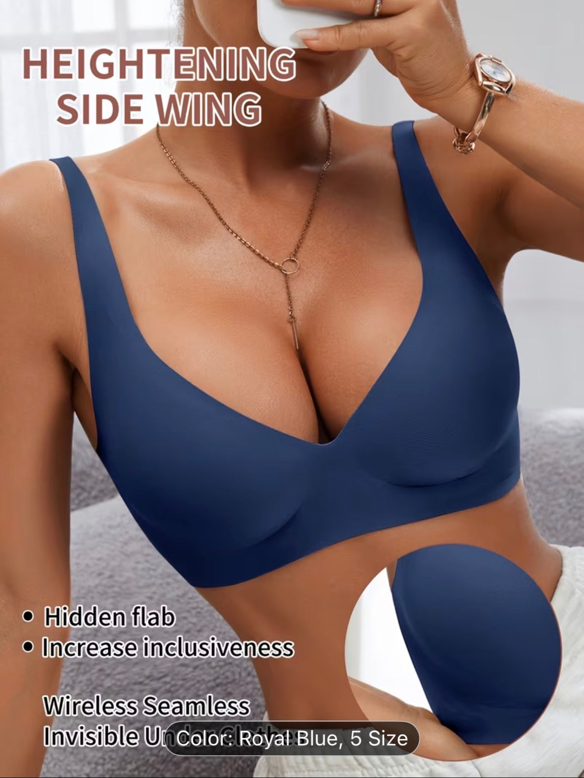 Sexy Jelly Push-Up Bra – High-Quality Comfortable Wireless Bra for Everyday Wear (Single Pack) - UltraChic