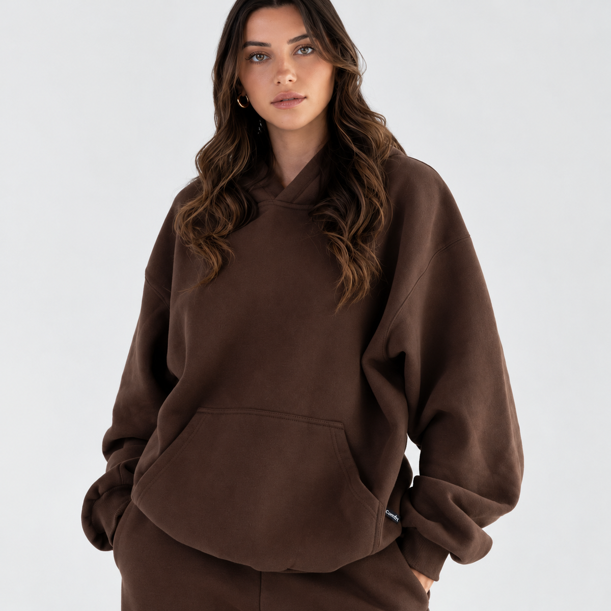 Comfrt Minimalist Hoodie – Mega Oversized Heavyweight Fleece Hoodie