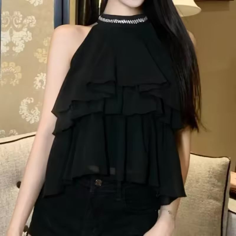 Privé Ruffle Blouse – Drama in Every Detail