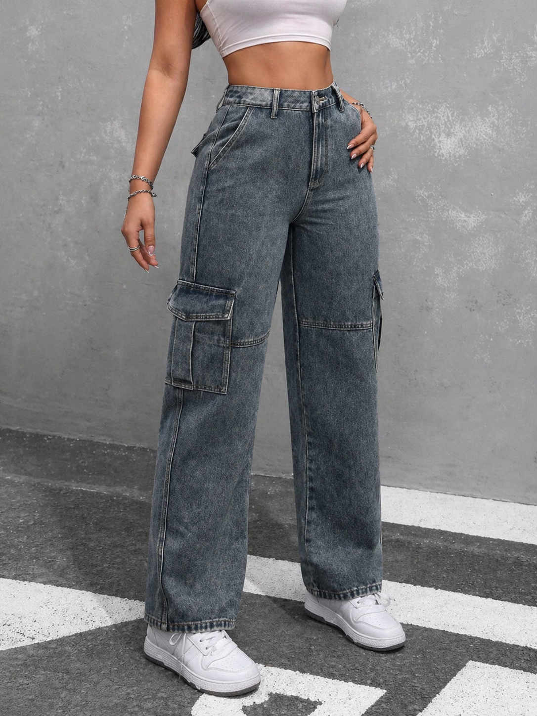 Straight Leg Jeans Y2K Vintage Fit Flattering Silhouette Summer Women Petite